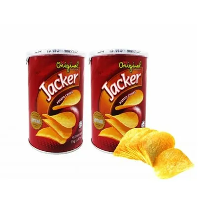 Jackars Potato Chips Original 75 gm
